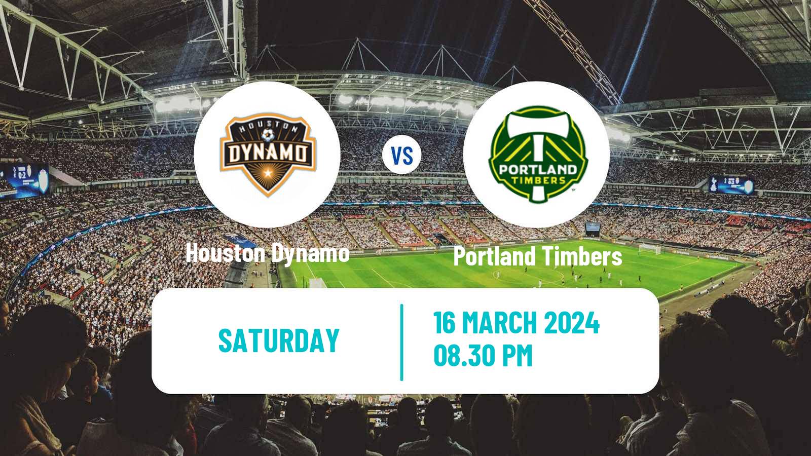 Soccer MLS Houston Dynamo - Portland Timbers