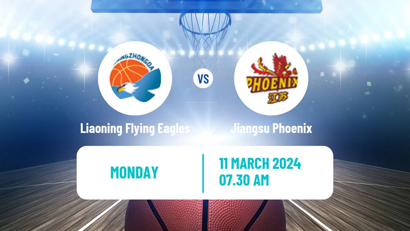 Basketball WCBA Liaoning Flying Eagles - Jiangsu Phoenix