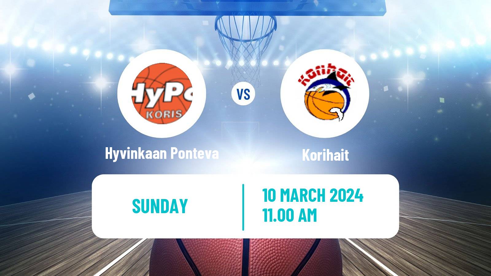 Basketball Finnish I Divisioona Basketball Women Hyvinkaan Ponteva - Korihait