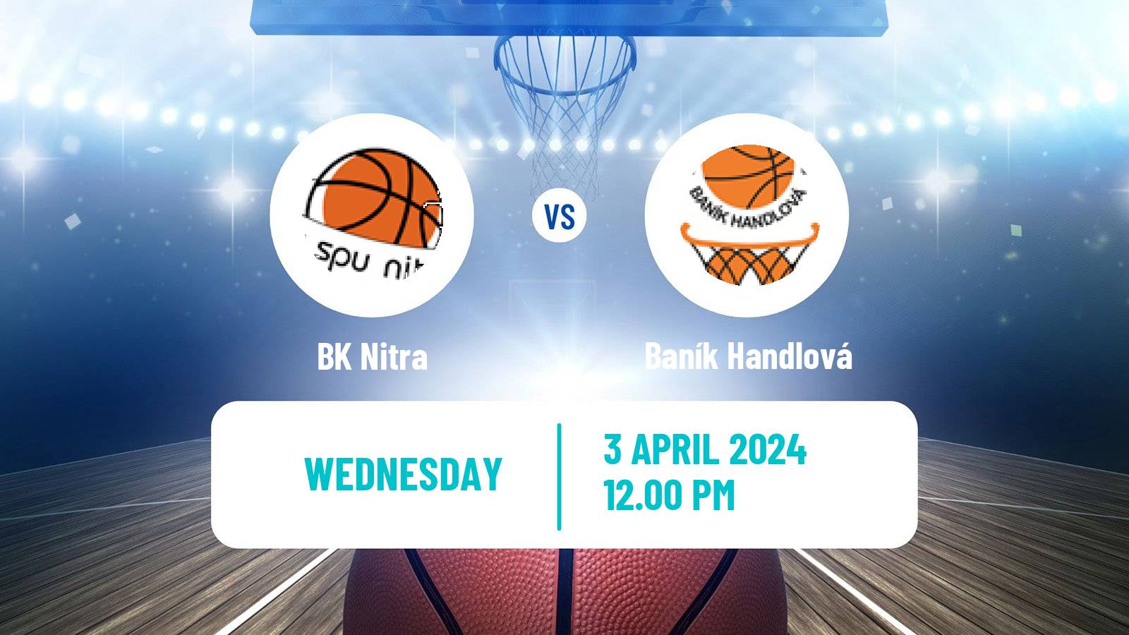 Basketball Slovak Extraliga Basketball Nitra - Baník Handlová