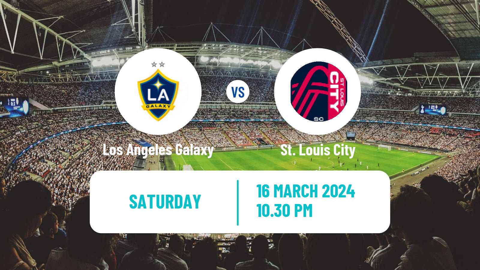 Soccer MLS Los Angeles Galaxy - St. Louis City