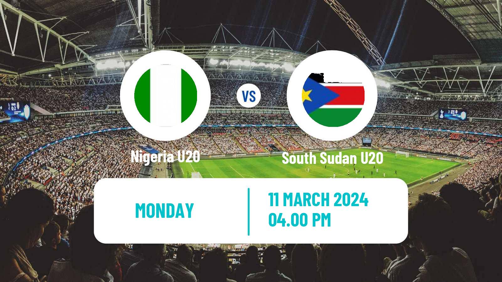 Soccer African Games Football Nigeria U20 - South Sudan U20