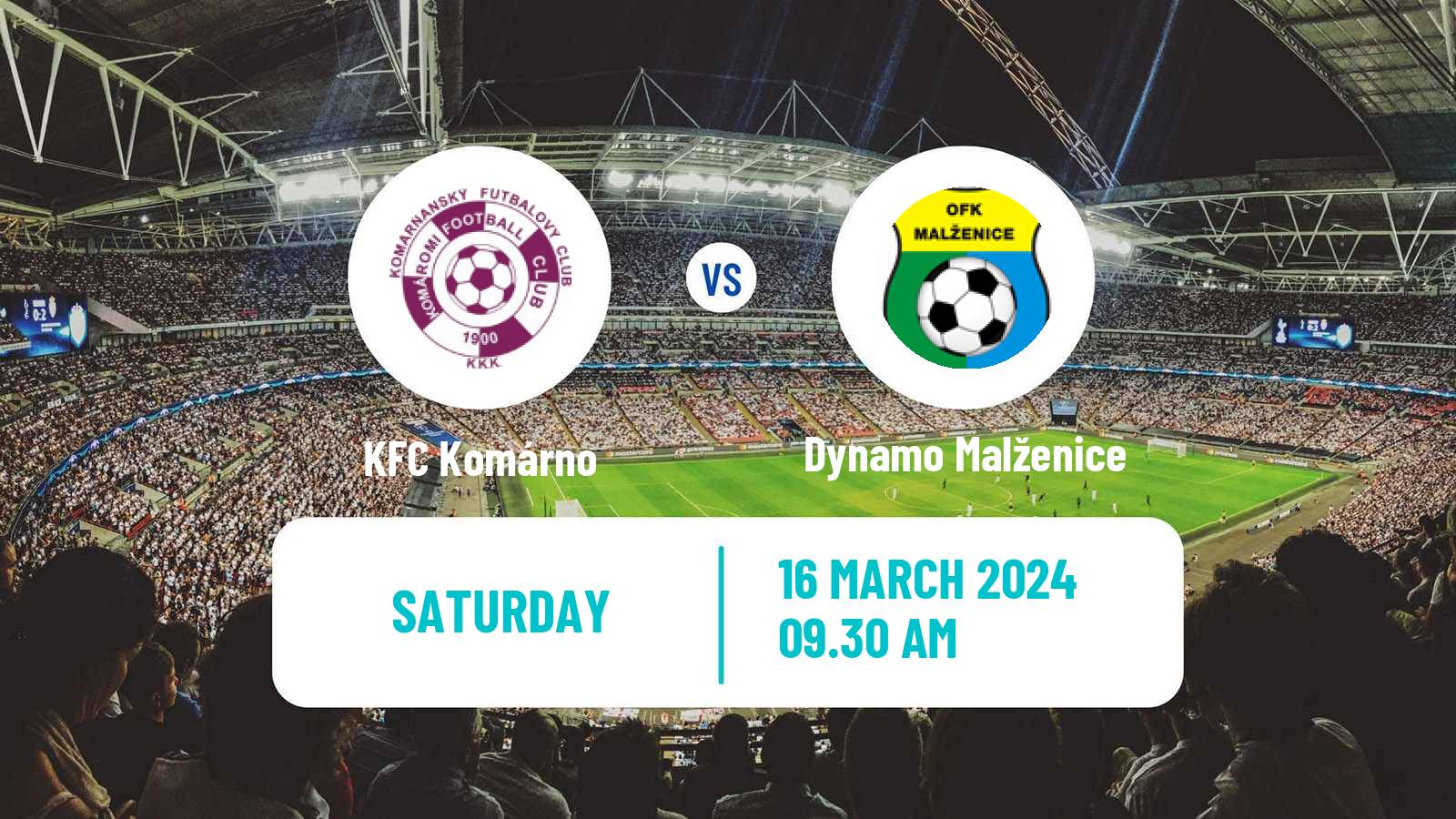 Soccer Slovak 2 Liga Komárno - Dynamo Malženice