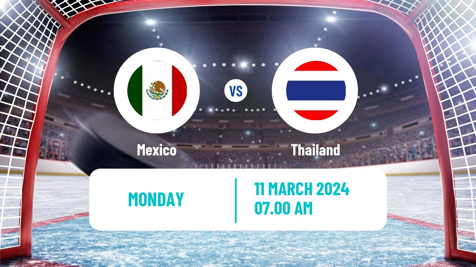 Hockey IIHF World Championship IIIA Mexico - Thailand