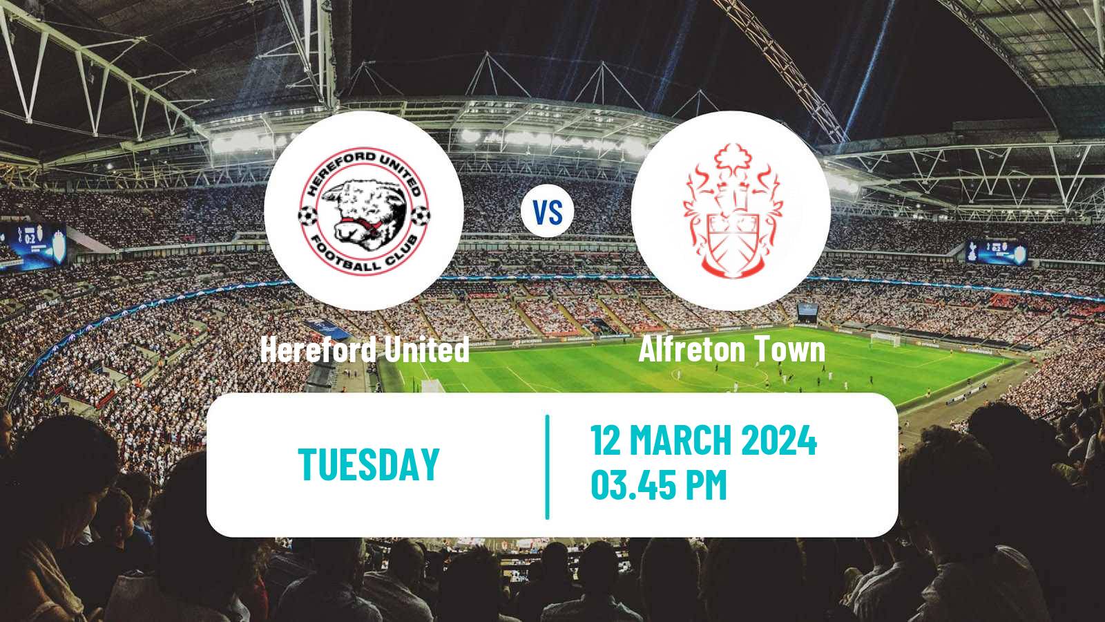 Soccer English National League North Hereford United - Alfreton Town