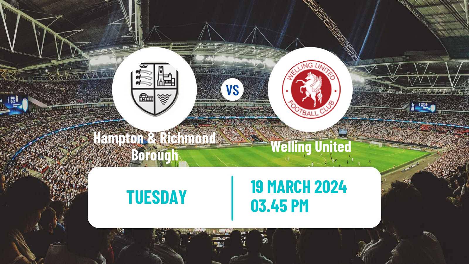 Soccer English National League South Hampton & Richmond Borough - Welling United