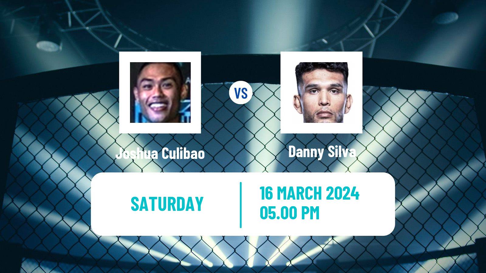 MMA Featherweight UFC Men Joshua Culibao - Danny Silva
