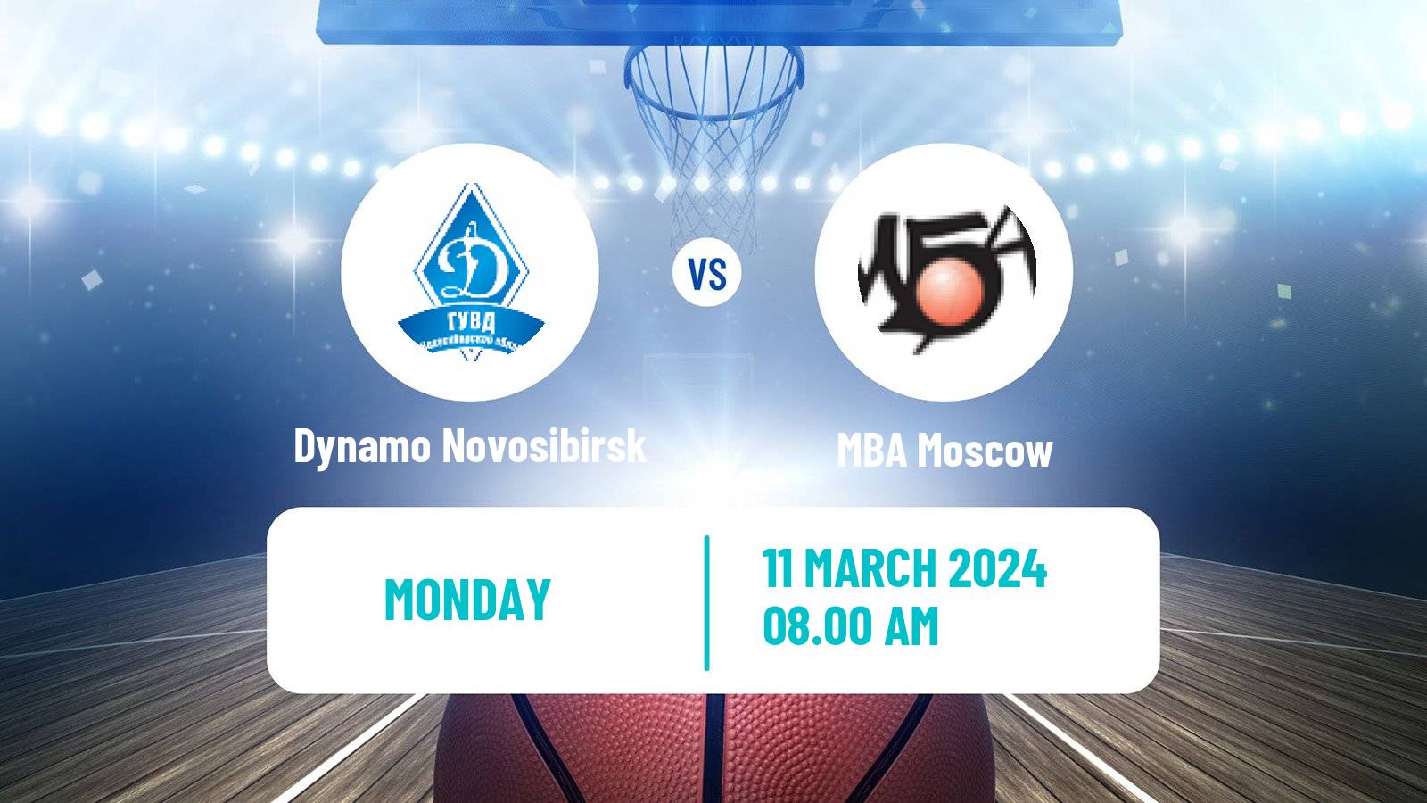 Basketball Russian Premier League Basketball Women Dynamo Novosibirsk - MBA Moscow