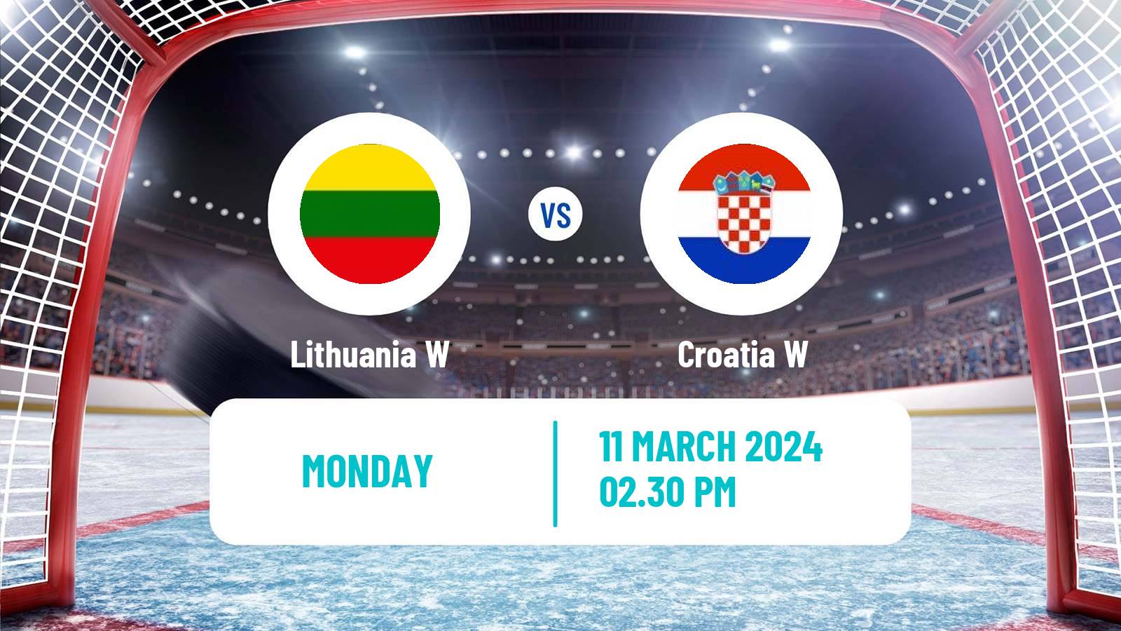 Hockey IIHF World Championship IIIA Women Lithuania W - Croatia W