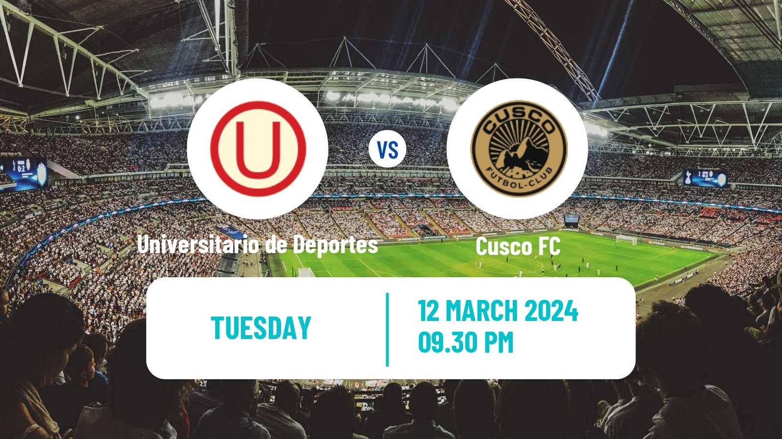 Soccer Peruvian Liga 1 Universitario de Deportes - Cusco