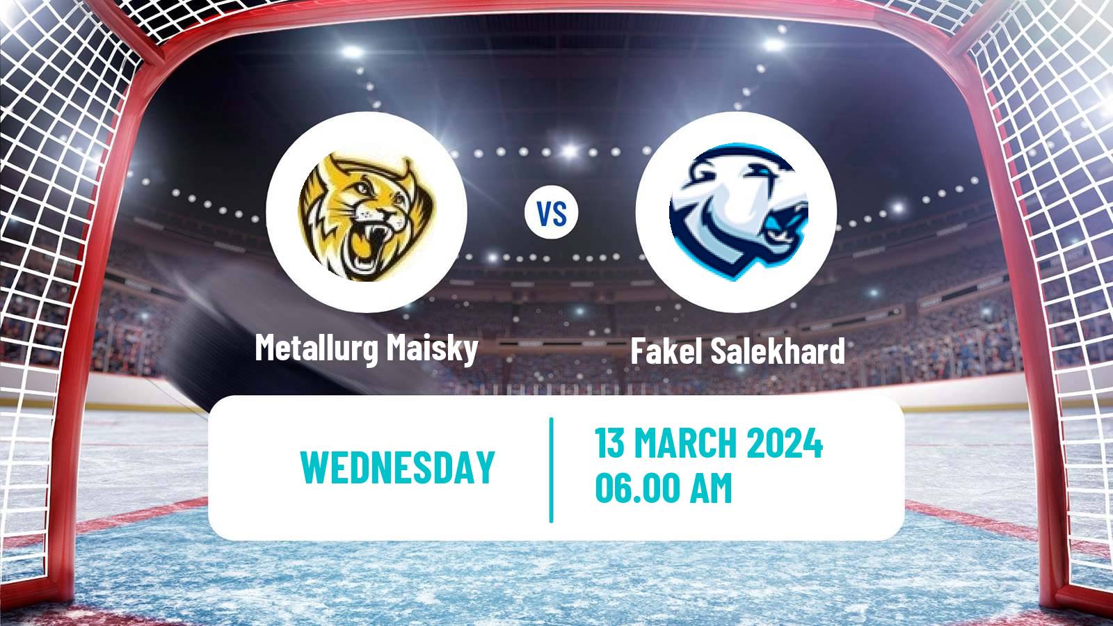 Hockey NMHL Metallurg Maisky - Fakel Salekhard
