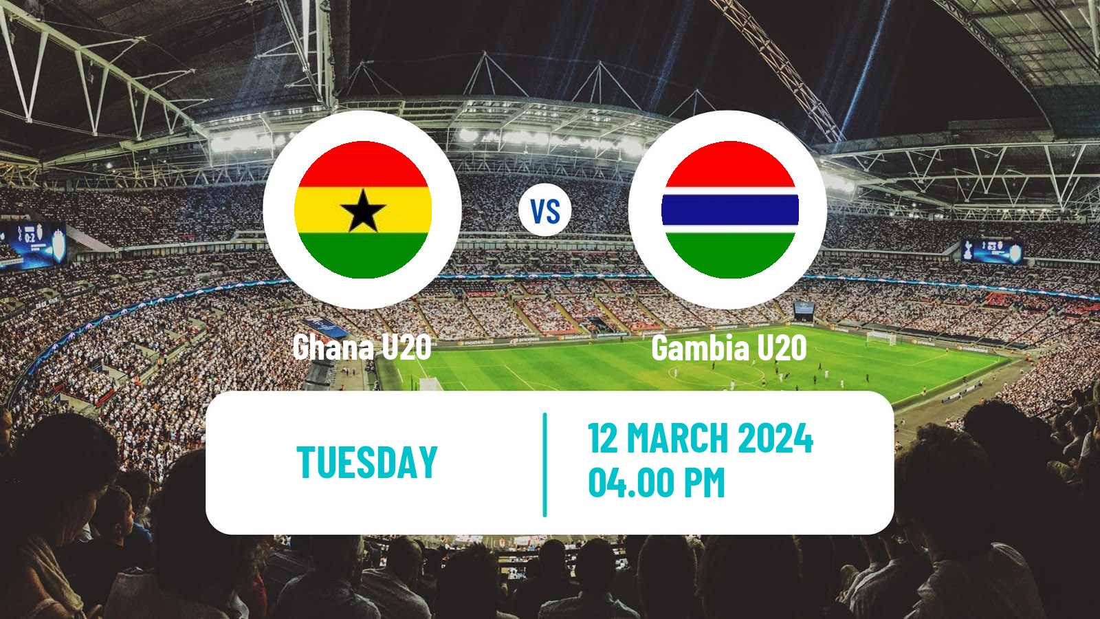 Soccer African Games Football Ghana U20 - Gambia U20