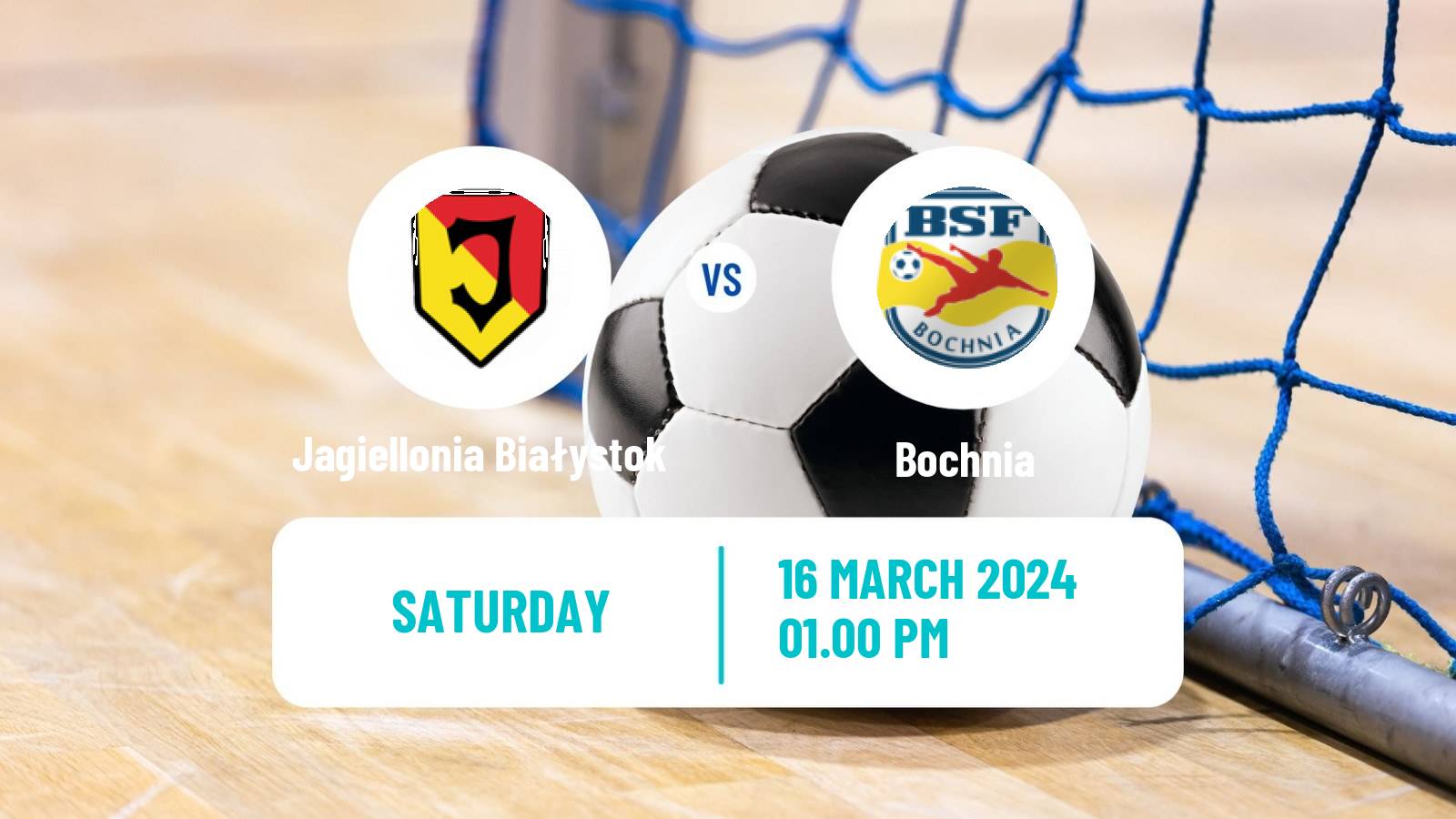 Futsal Polish Ekstraklasa Futsal Jagiellonia Białystok - Bochnia