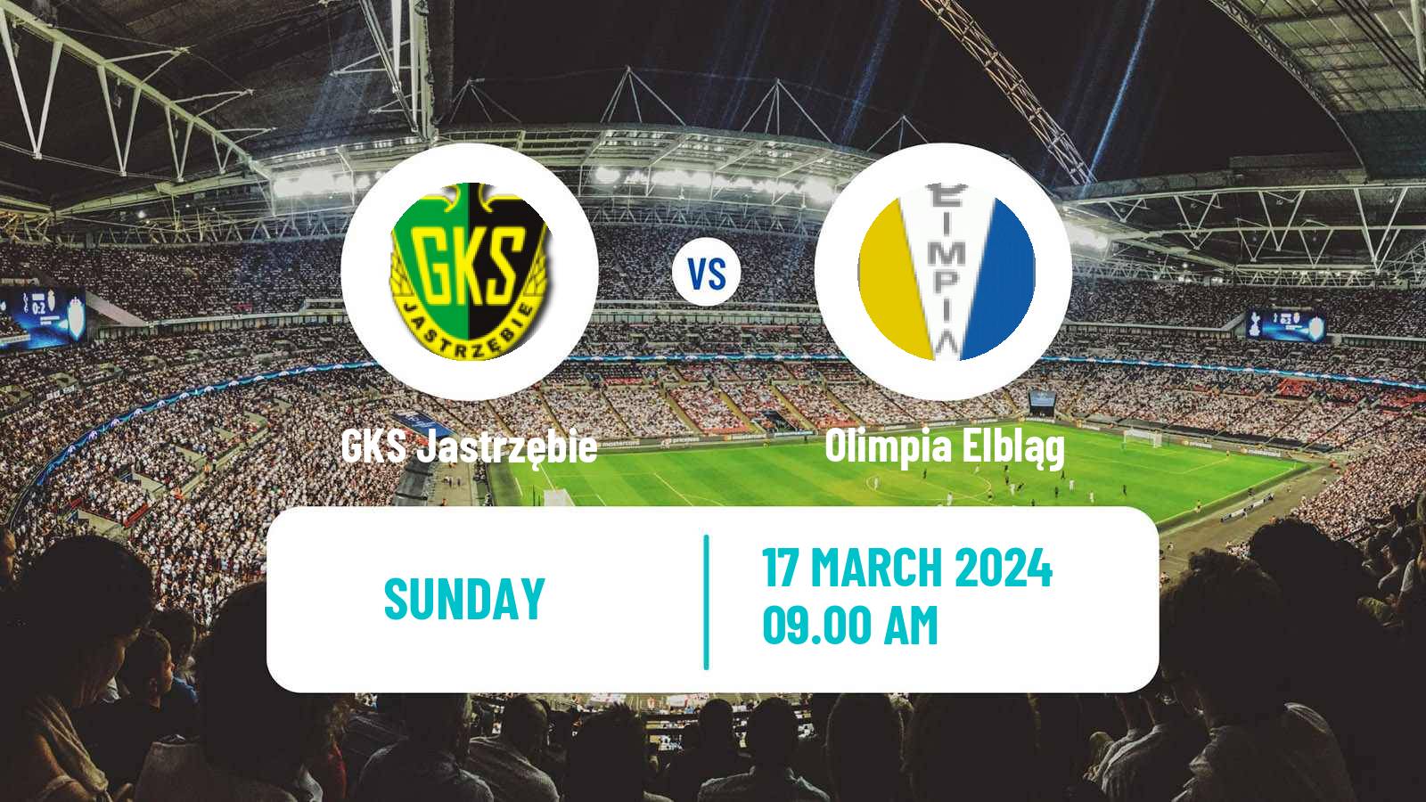 Soccer Polish Division 2 GKS Jastrzębie - Olimpia Elbląg
