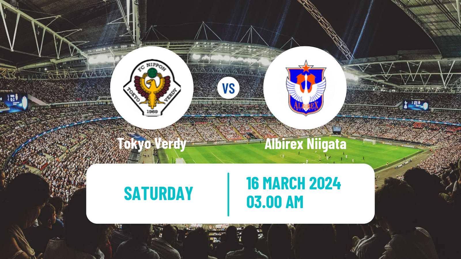 Soccer Japan J1 League Tokyo Verdy - Albirex Niigata