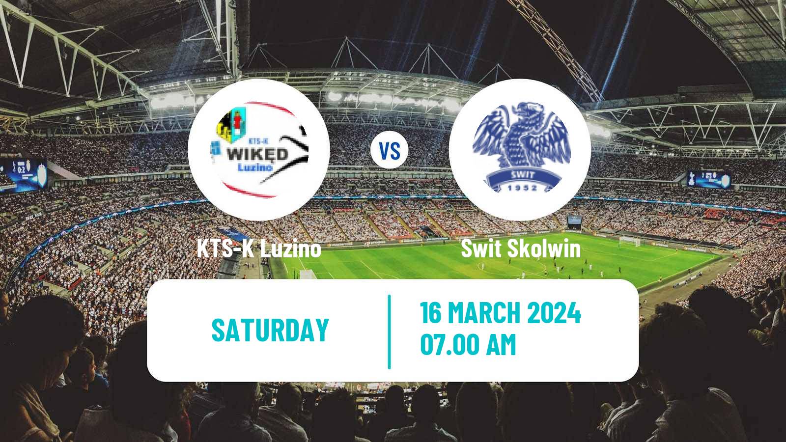 Soccer Polish Division 3 - Group II Luzino - Swit Skolwin