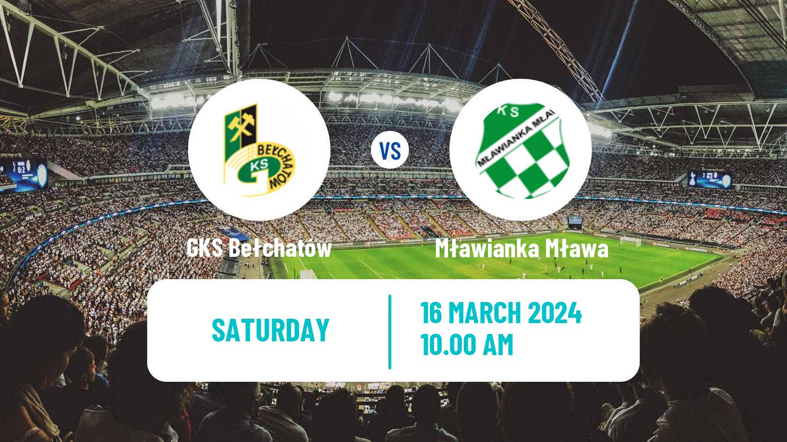 Soccer Polish Division 3 - Group I GKS Bełchatów - Mławianka Mława