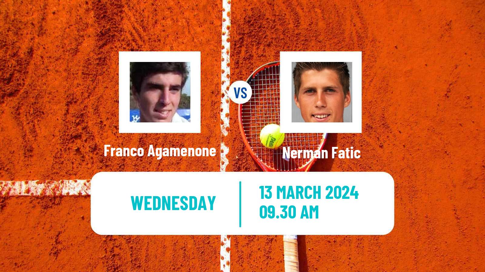 Tennis Szekesfehervar Challenger Men Franco Agamenone - Nerman Fatic