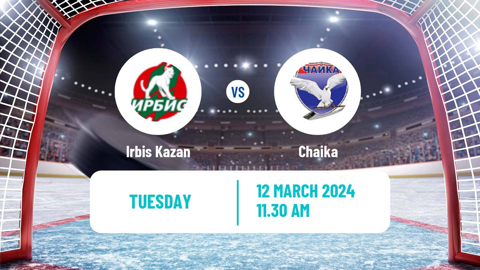 Hockey MHL Irbis Kazan - Chaika