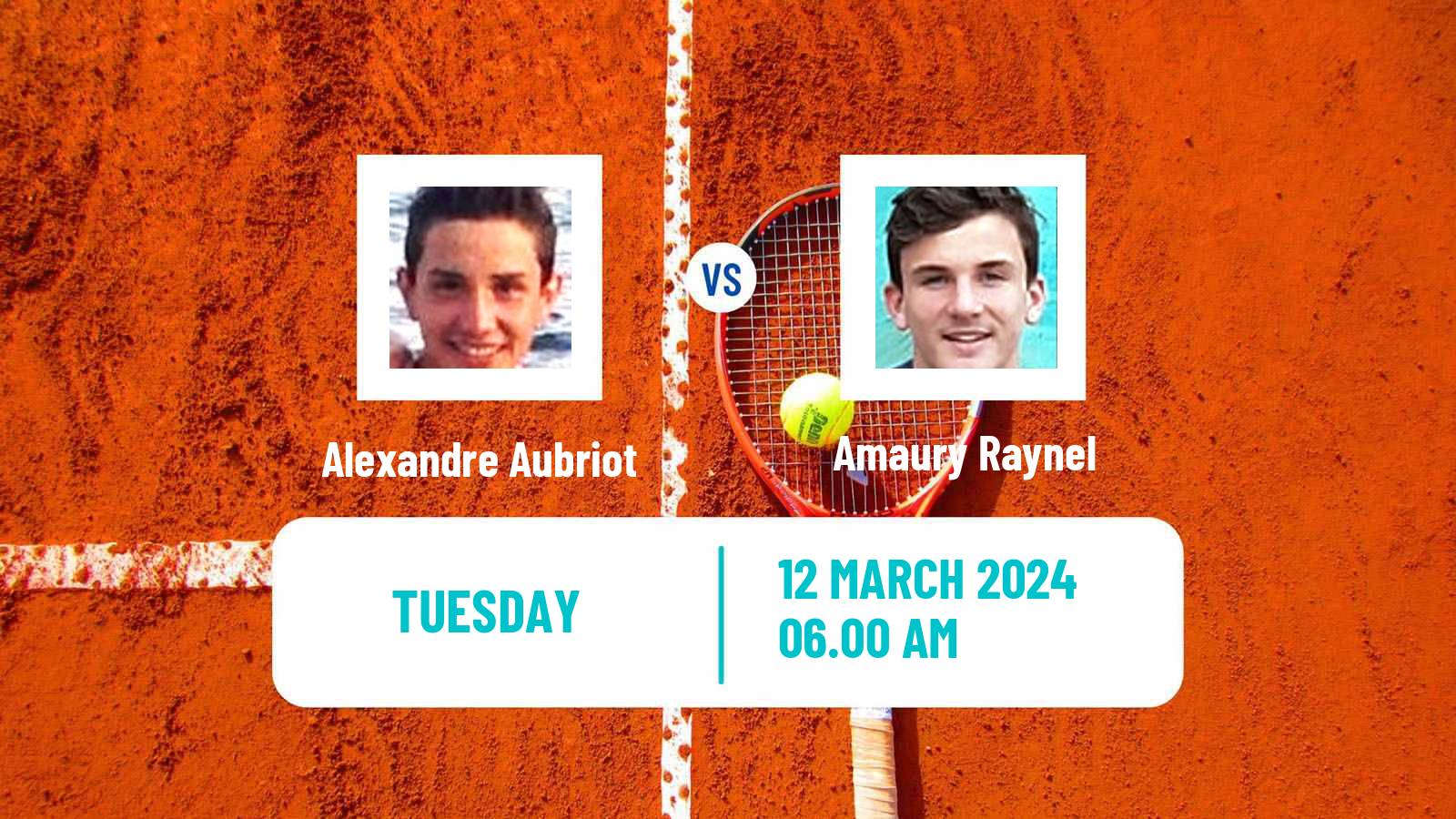 Tennis ITF M25 Creteil Men 2024 Alexandre Aubriot - Amaury Raynel
