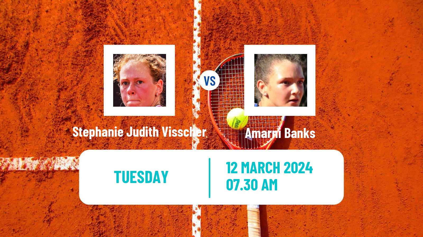 Tennis ITF W35 Solarino 2 Women Stephanie Judith Visscher - Amarni Banks