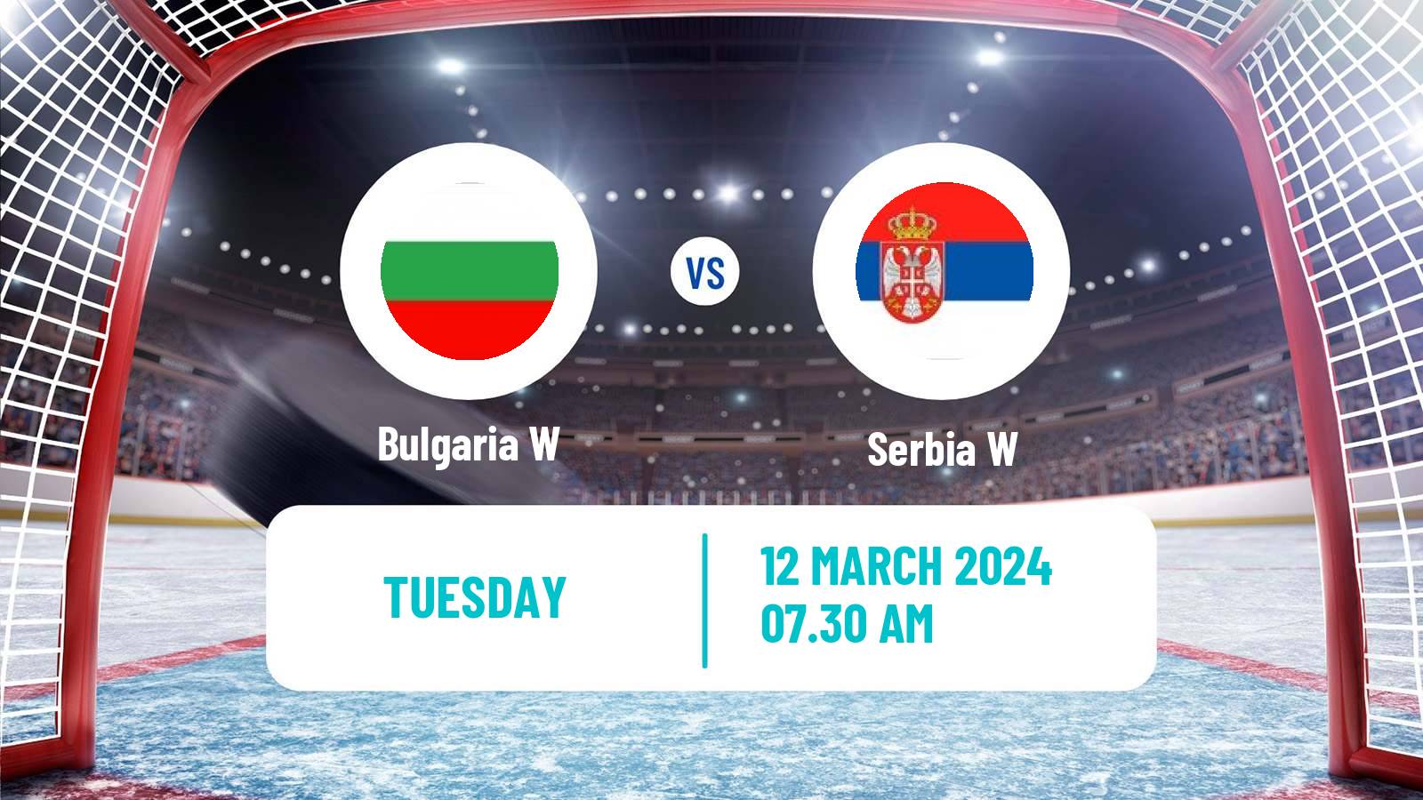 Hockey IIHF World Championship IIIA Women Bulgaria W - Serbia W