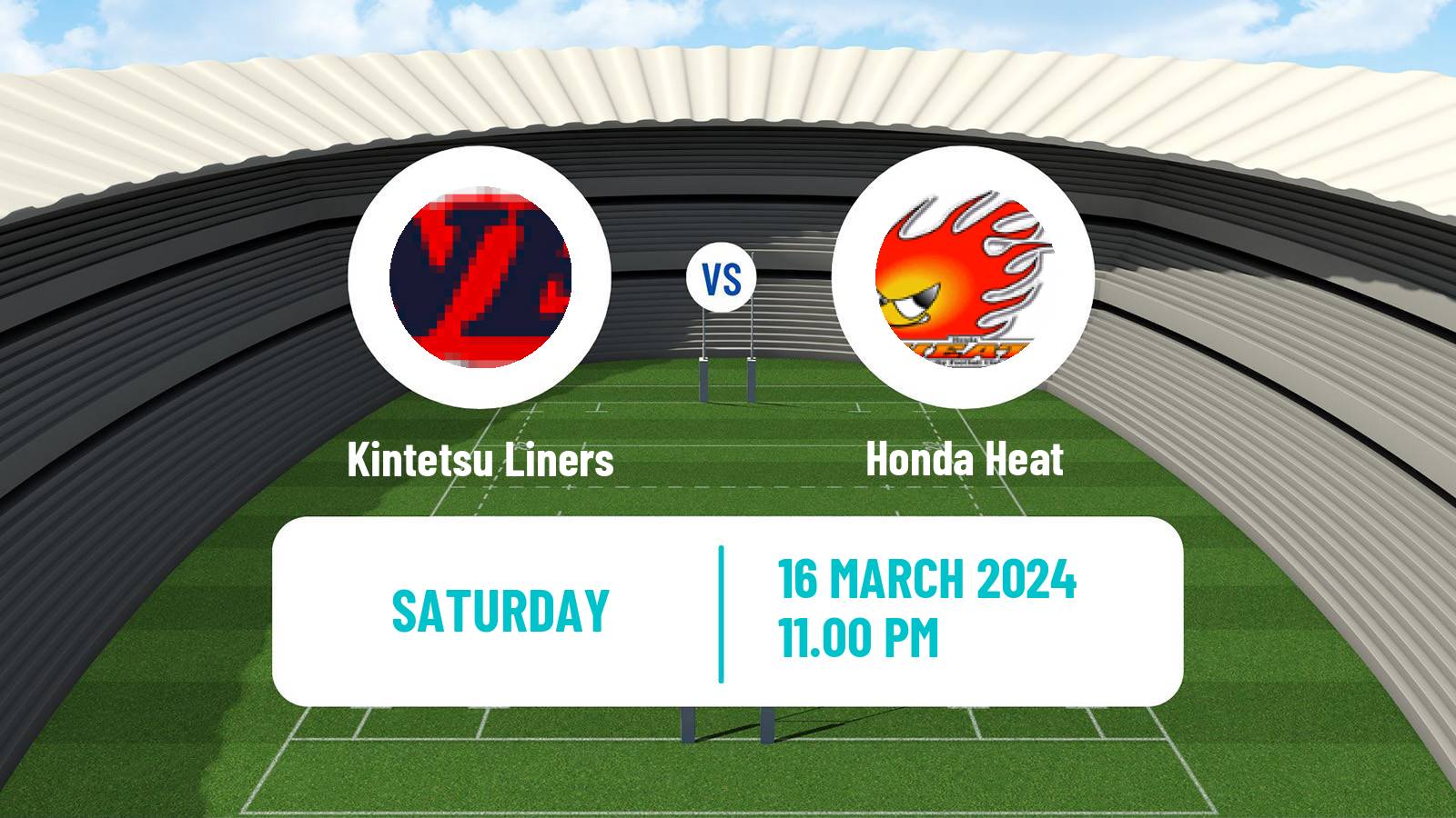 Rugby union Japan League One Rugby Union Kintetsu Liners - Honda Heat