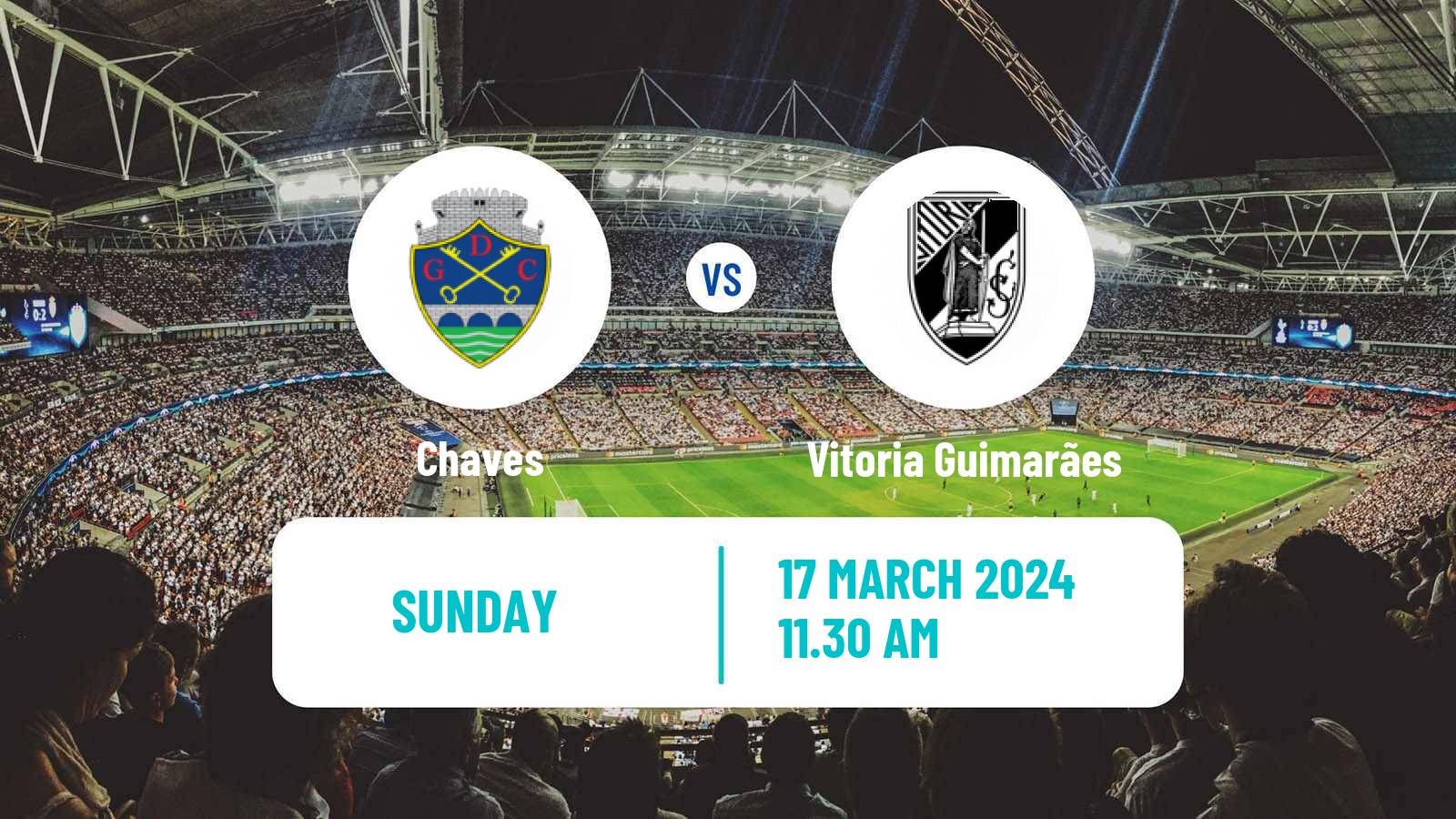 Soccer Liga Portugal Chaves - Vitoria Guimarães