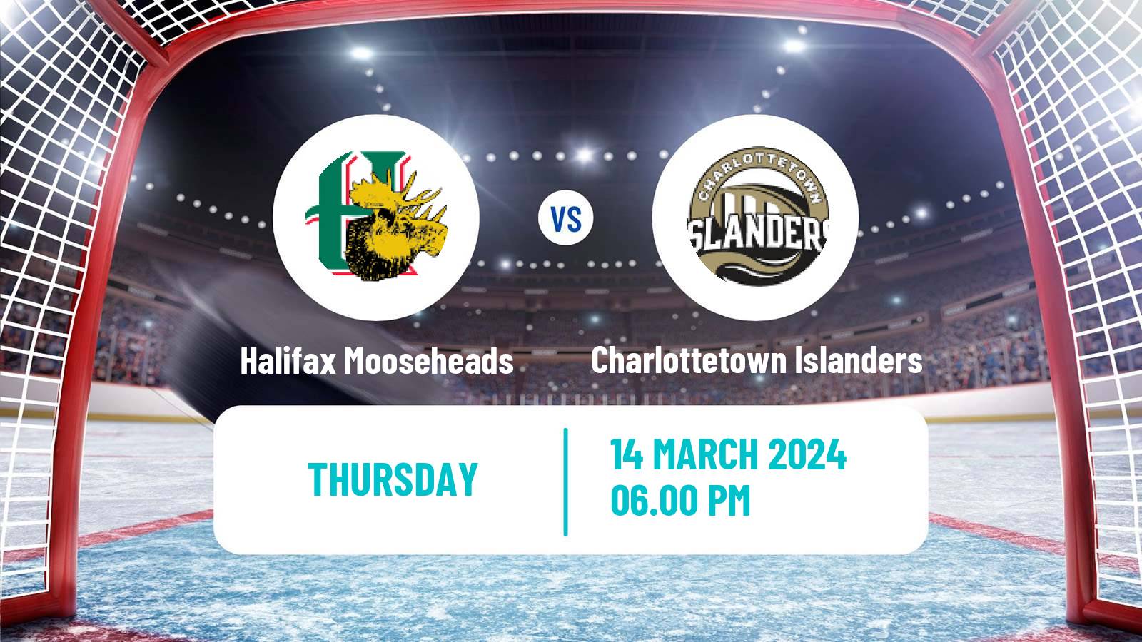 Hockey QMJHL Halifax Mooseheads - Charlottetown Islanders