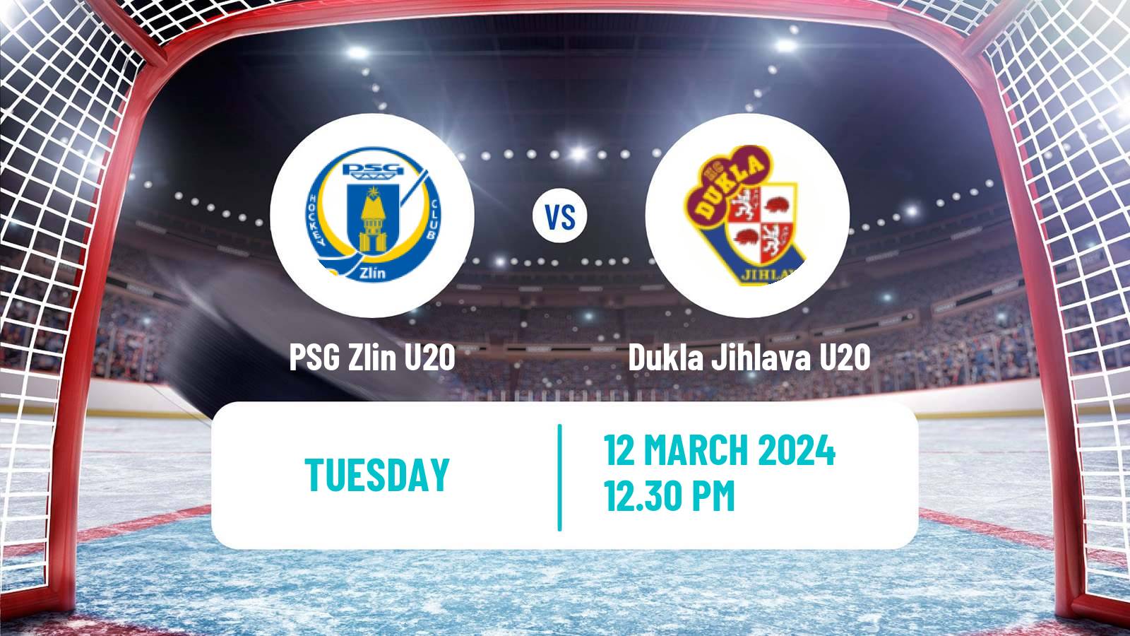 Hockey Czech ELJ Zlin U20 - Dukla Jihlava U20