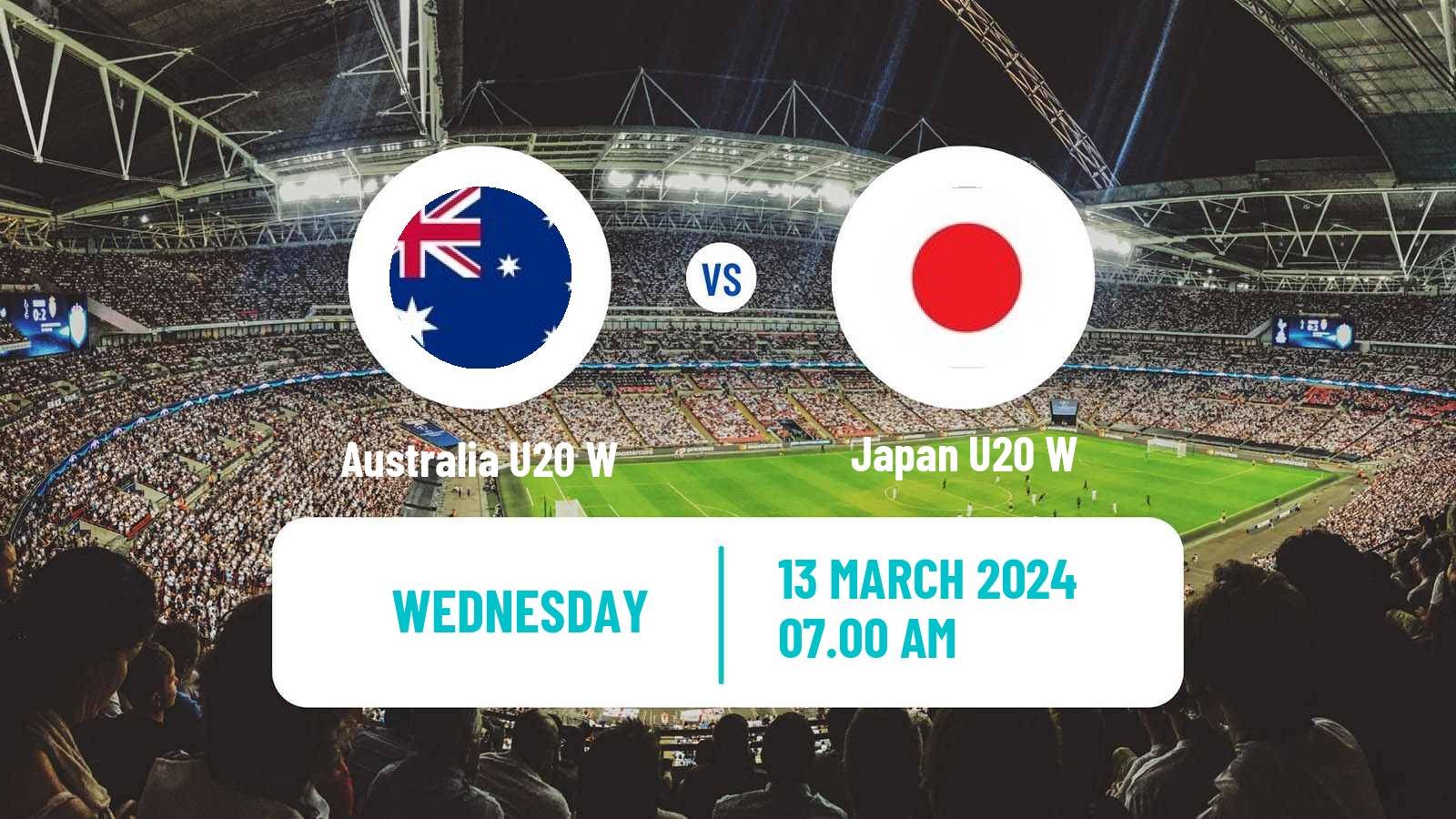 Soccer AFC Asian Cup Women U20 Australia U20 W - Japan U20 W