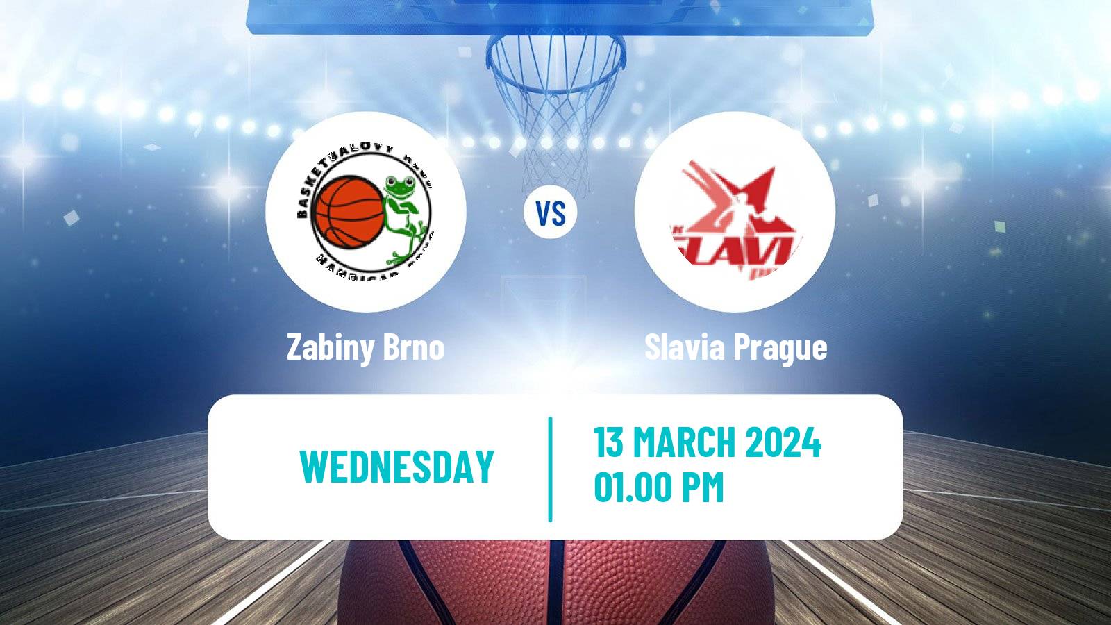 Basketball Czech ZBL Women Zabiny Brno - Slavia Prague