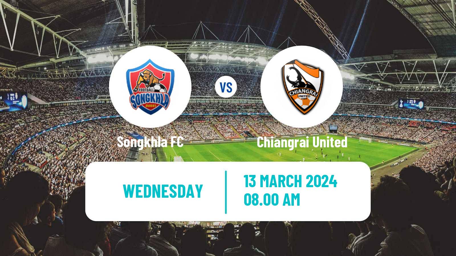 Soccer Thai League Cup Songkhla - Chiangrai United