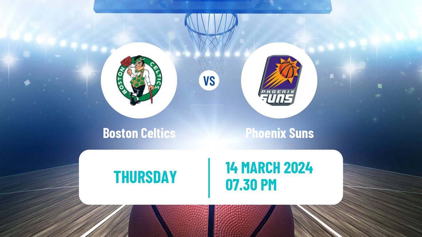 Basketball NBA Boston Celtics - Phoenix Suns