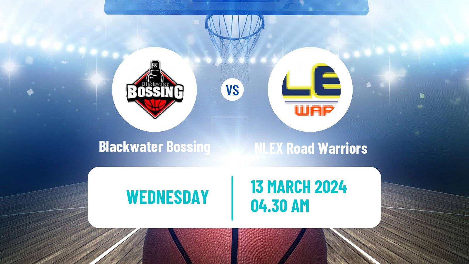 Basketball Philippines Cup Blackwater Bossing - NLEX Road Warriors