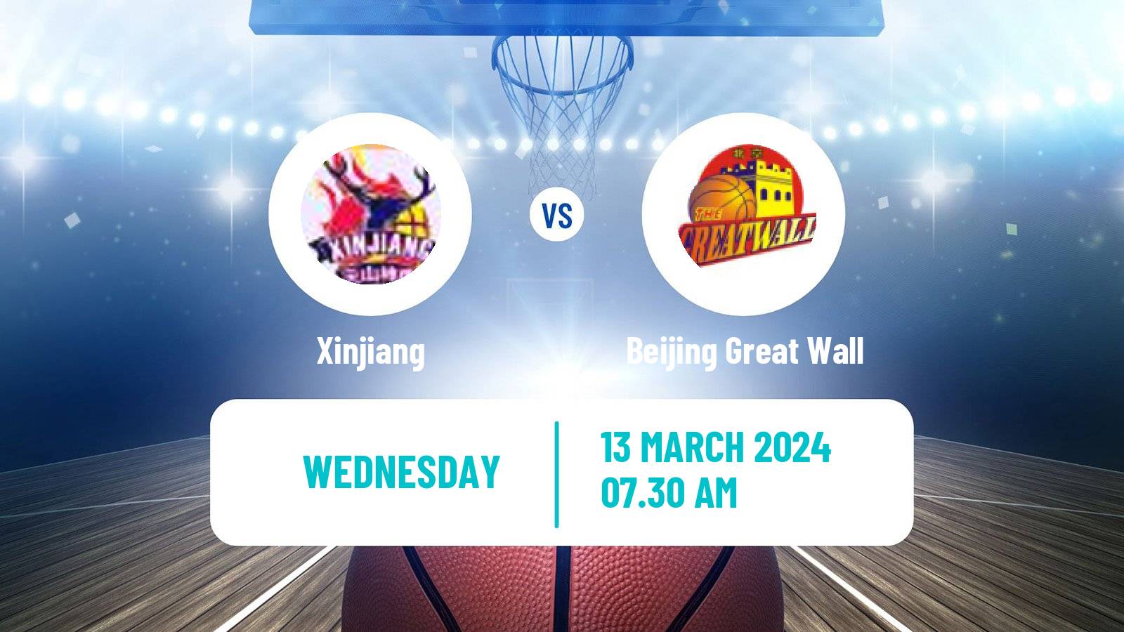 Basketball WCBA Xinjiang - Beijing Great Wall