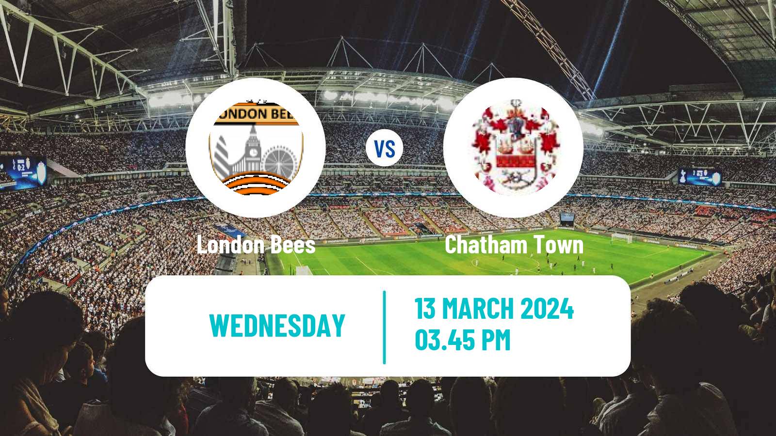 Soccer English National League South Women London Bees - Chatham Town