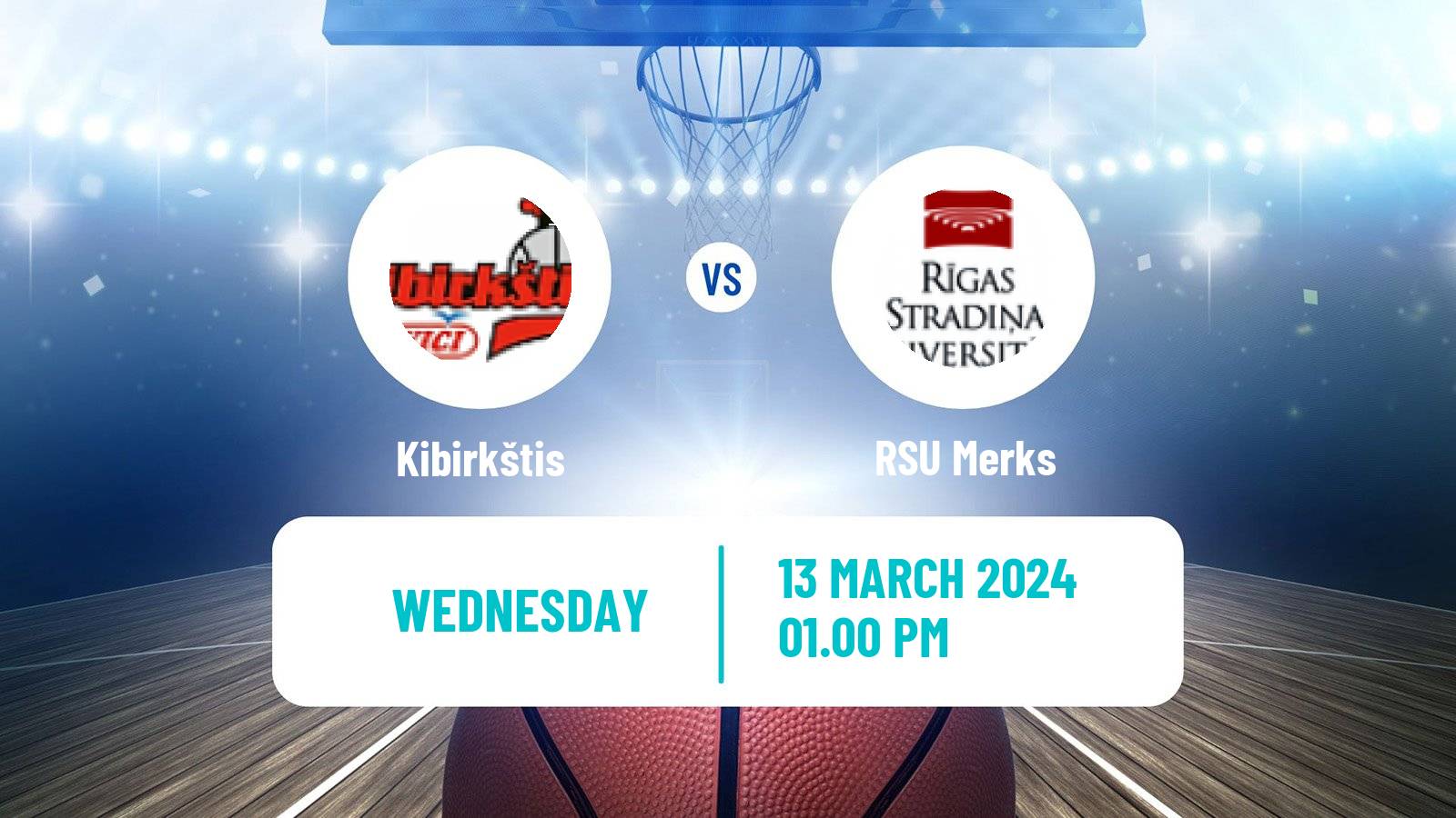 Basketball WBBL Kibirkštis - RSU Merks