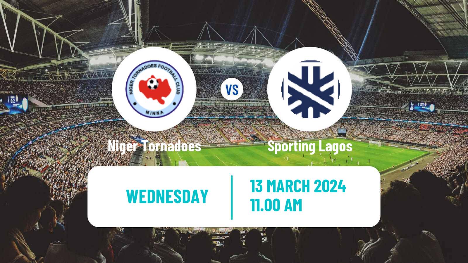 Soccer Nigerian Premier League Niger Tornadoes - Sporting Lagos