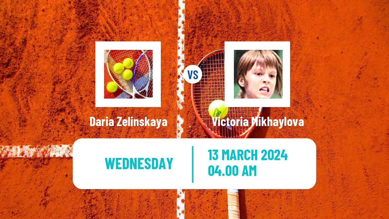 Tennis ITF W15 Karaganda 2 Women Daria Zelinskaya - Victoria Mikhaylova