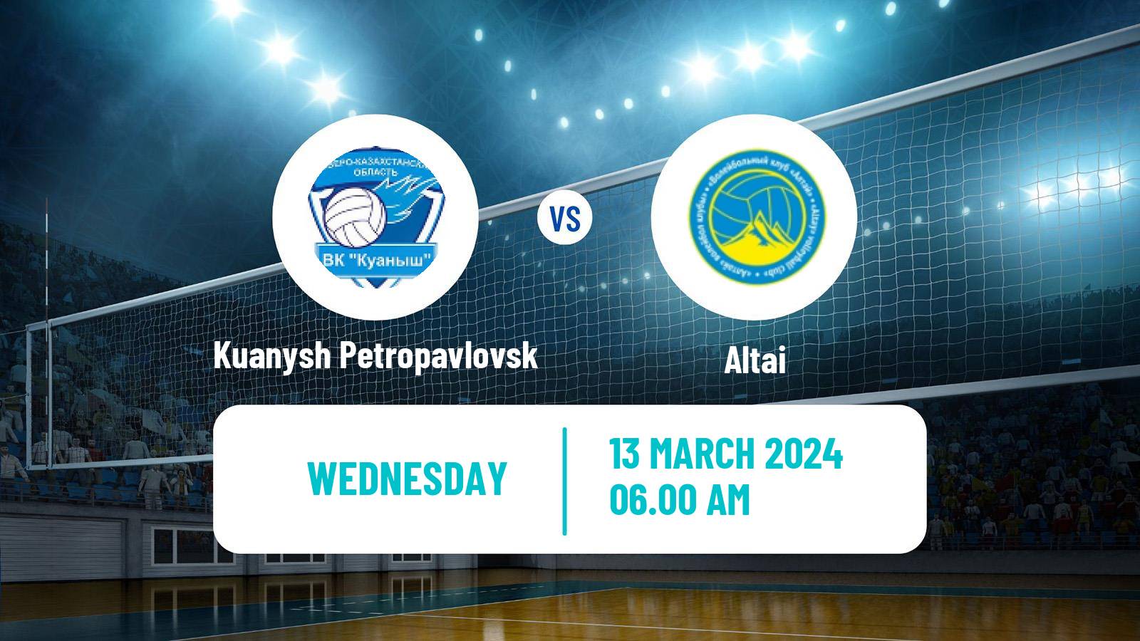 Volleyball Kazakh National League Volleyball Women Kuanysh Petropavlovsk - Altai