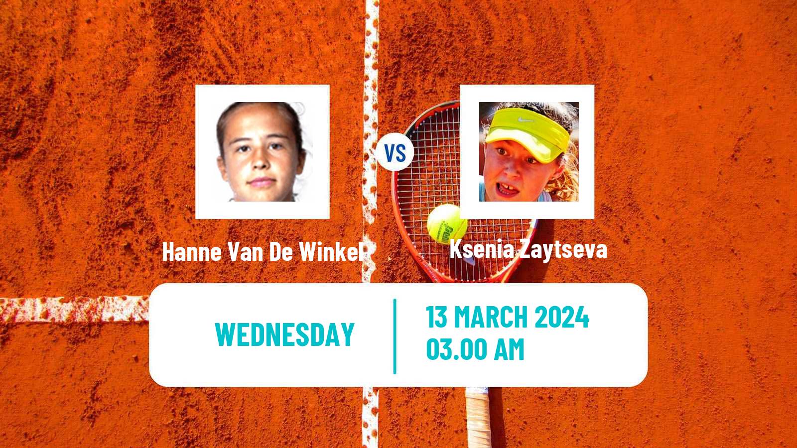 Tennis ITF W35 Alaminos Larnaca Women Hanne Van De Winkel - Ksenia Zaytseva