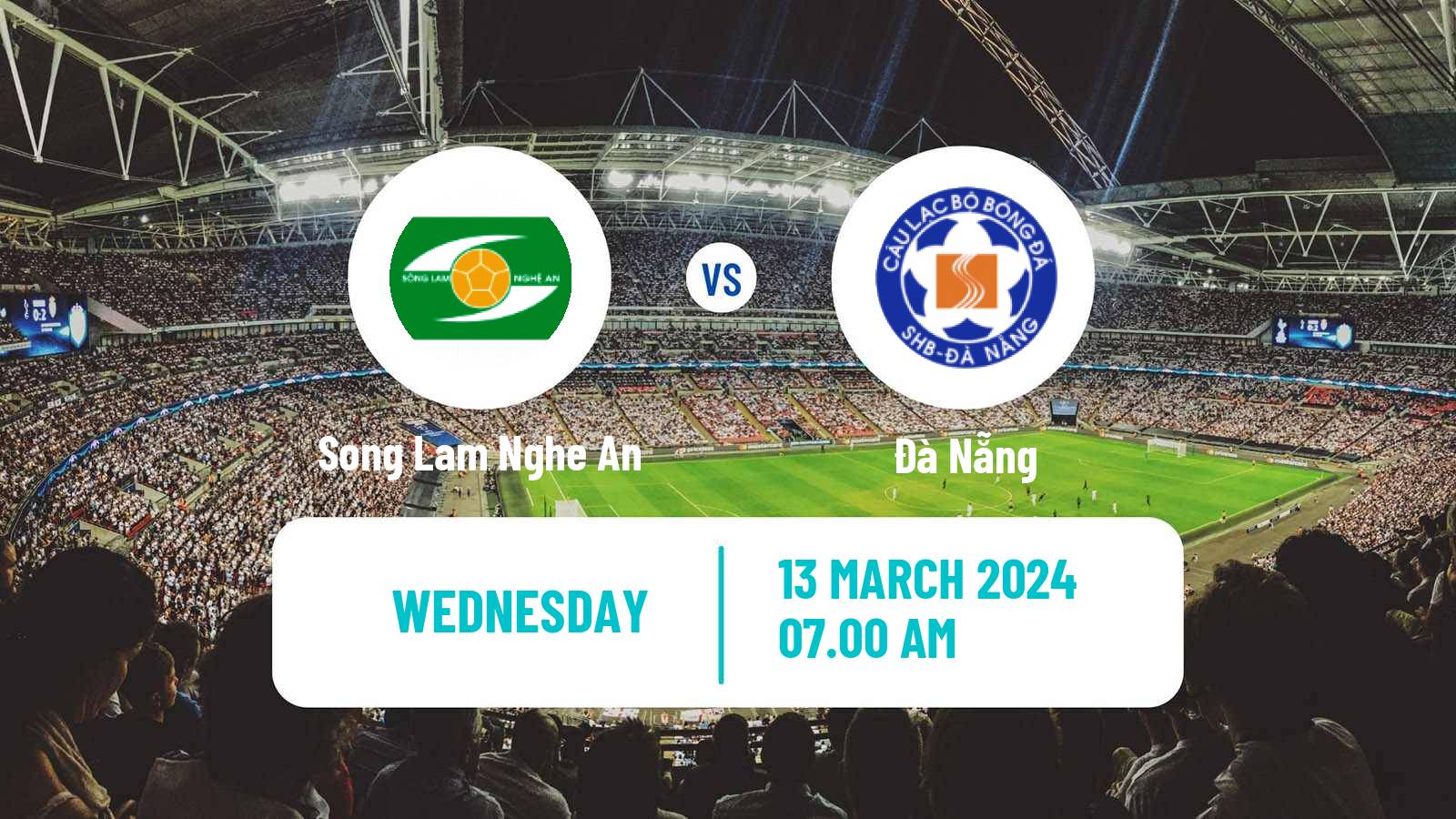 Soccer Vietnamese Cup Song Lam Nghe An - Đà Nẵng