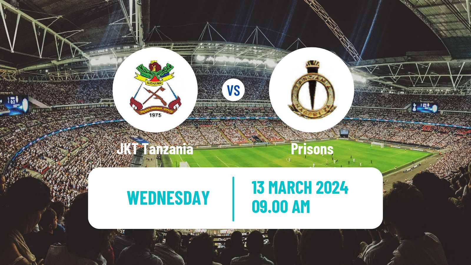 Soccer Tanzanian Premier League JKT Tanzania - Prisons