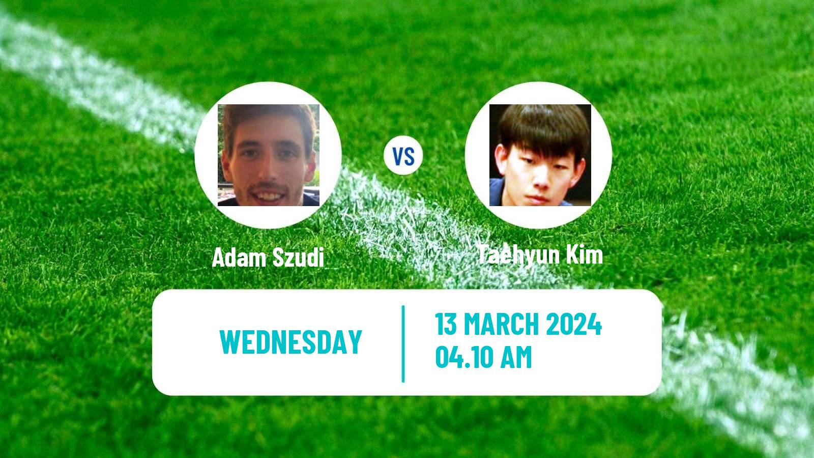 Table tennis Tt Star Series Men Adam Szudi - Taehyun Kim