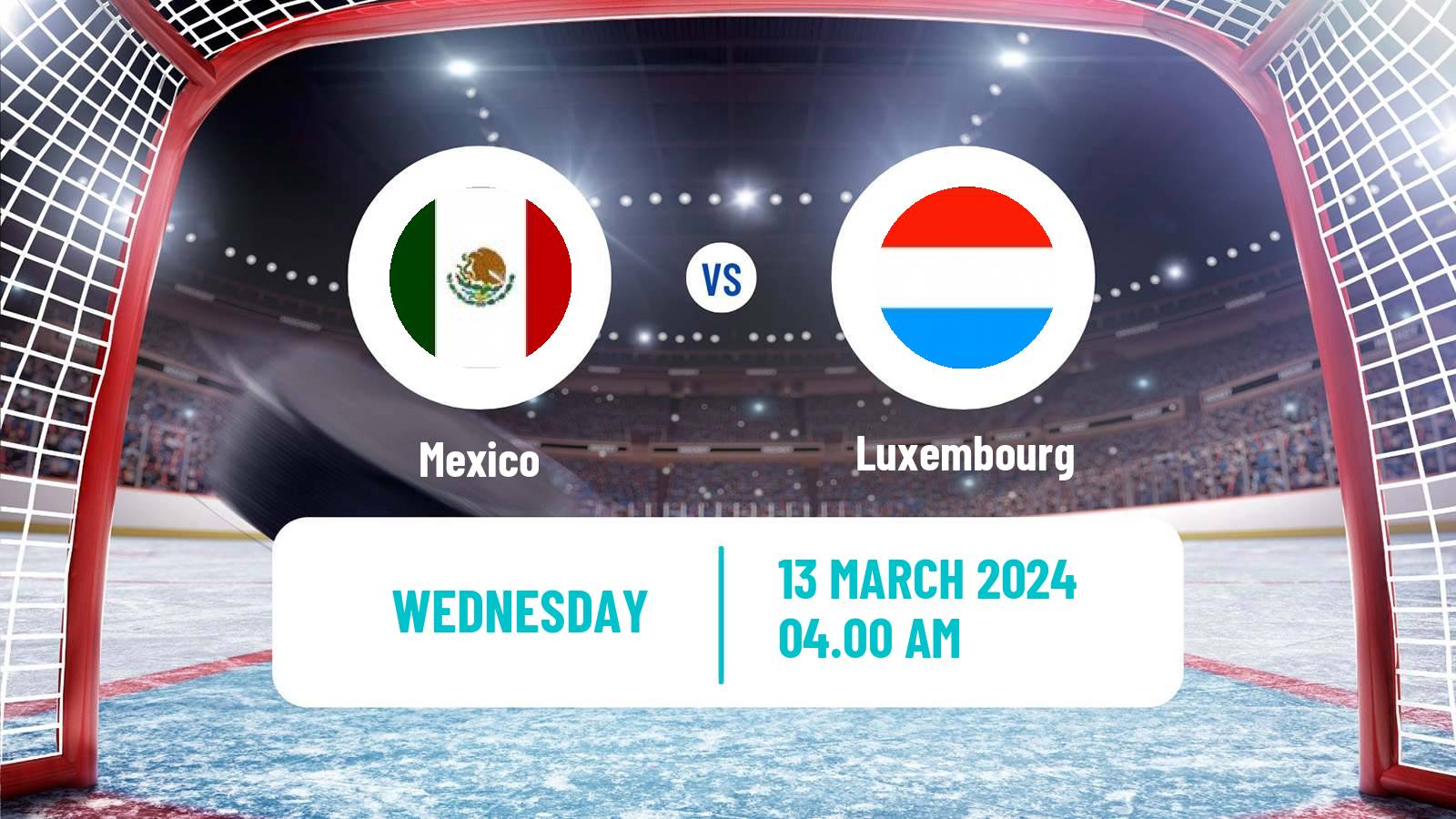 Hockey IIHF World Championship IIIA Mexico - Luxembourg