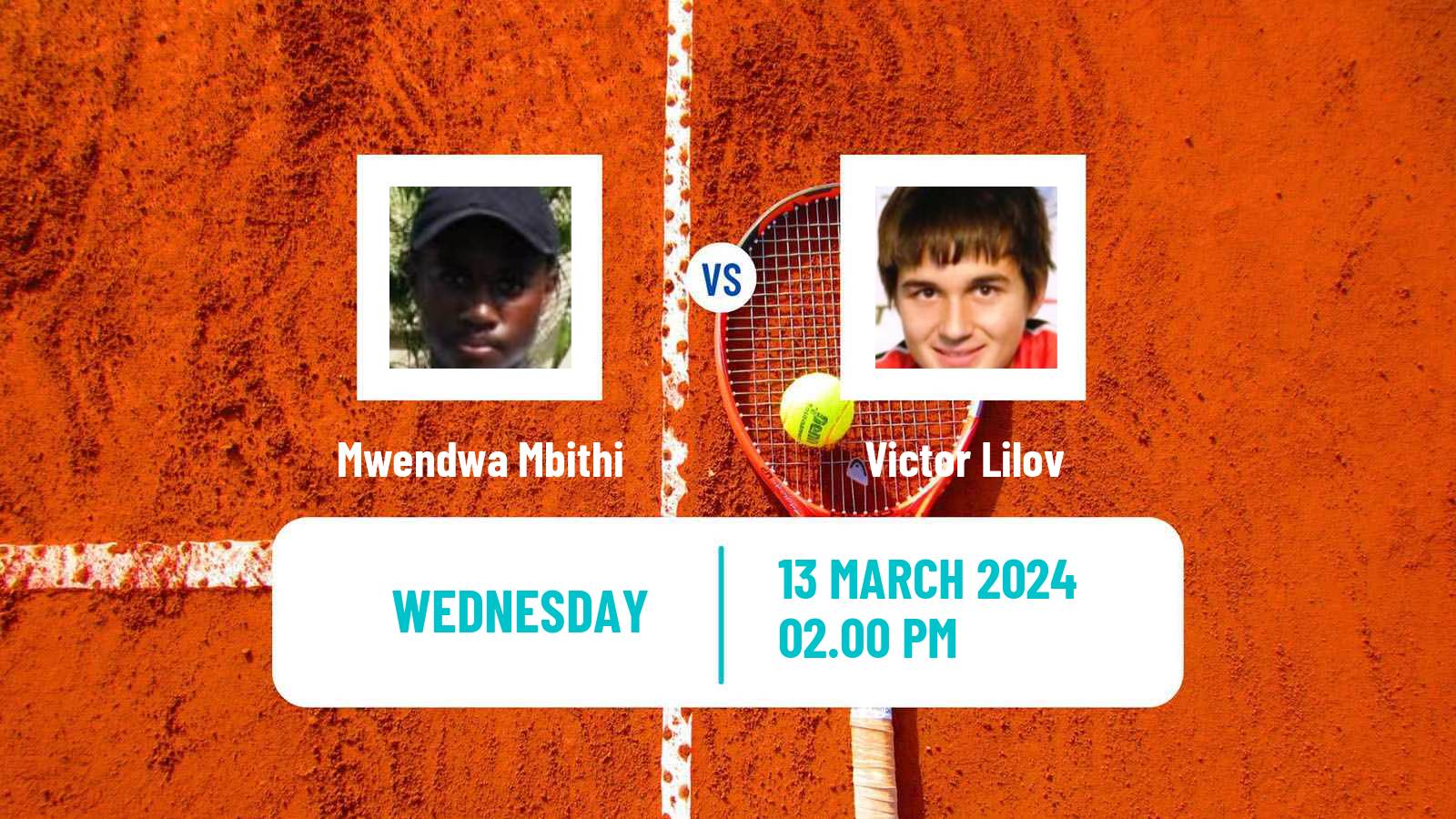 Tennis ITF M25 Santo Domingo 2 Men Mwendwa Mbithi - Victor Lilov
