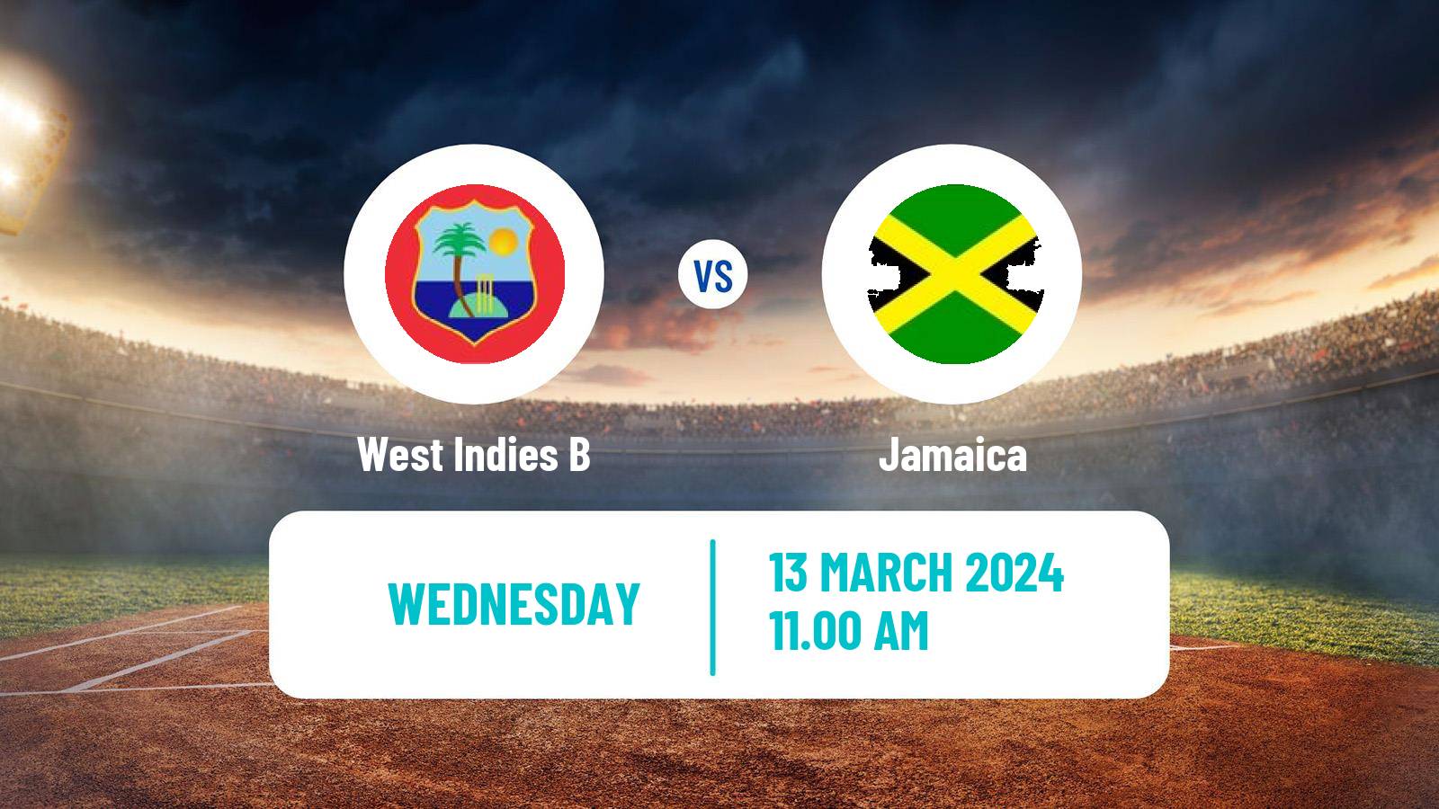 Cricket West Indies Championship Cricket West Indies B - Jamaica