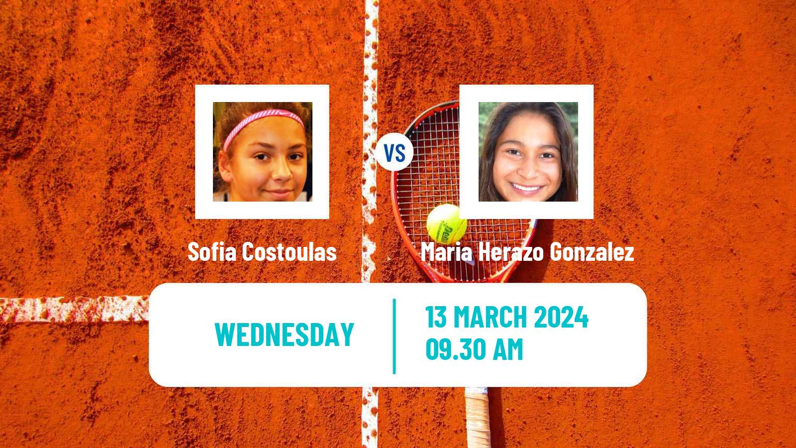 Tennis ITF W35 Santo Domingo 2 Women Sofia Costoulas - Maria Herazo Gonzalez