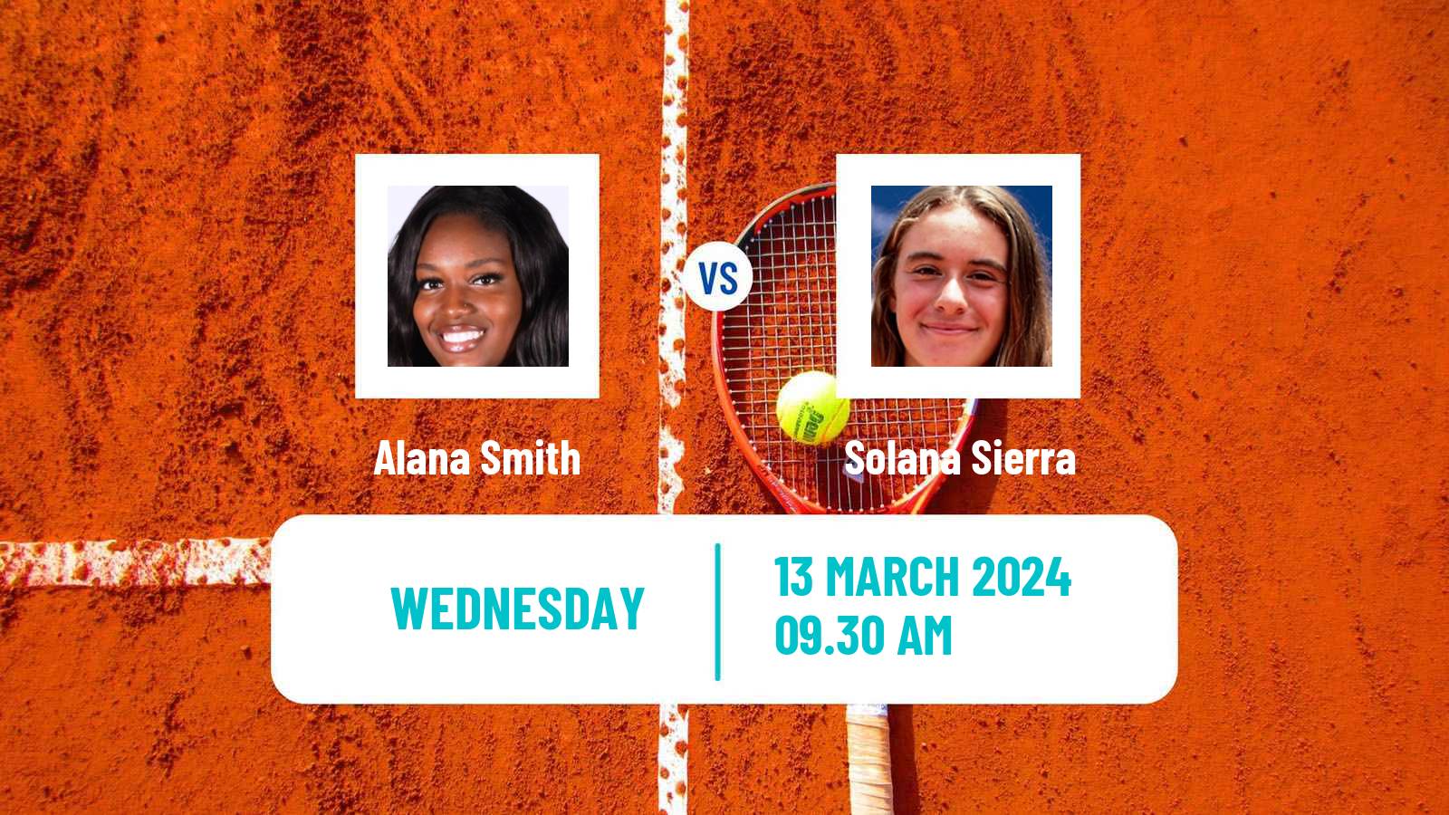 Tennis ITF W35 Santo Domingo 2 Women Alana Smith - Solana Sierra